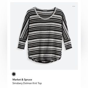 Market & Spruce Simsbery Dolman Knit Top